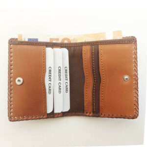 Cartera billetera con monedero camel