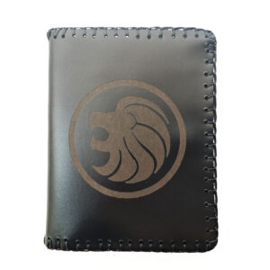 Cartera billetero de piel negro