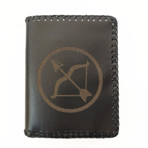 Cartera billetero de piel negro