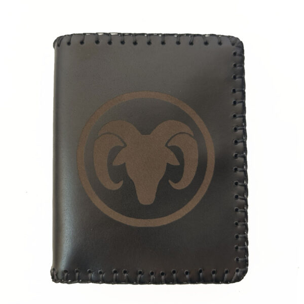 Cartera billetero de piel negro