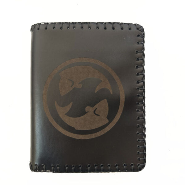 Cartera billetero de piel negro