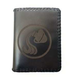 Cartera billetero de piel negro