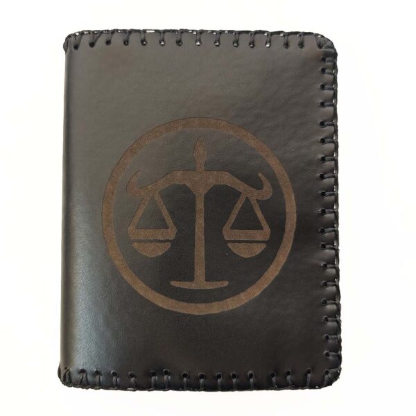 Cartera billetero de piel negro